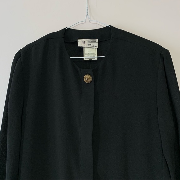 Braemar Button up Black Button Up Shirt | Size 6 - Picture 4 of 6